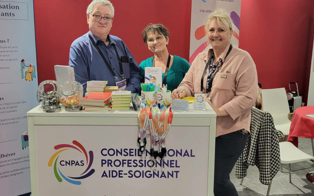 Les Aides-Soignants au Salon infirmier 2026 : retour sur deux journées enrichissantes
